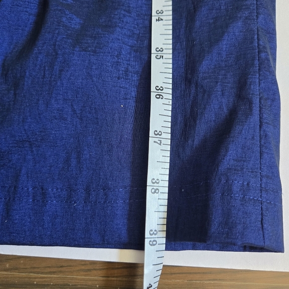 Adrianna Papell cobalt blue sheath dress formal office party mini/midi sz 8 - Picture 8 of 11